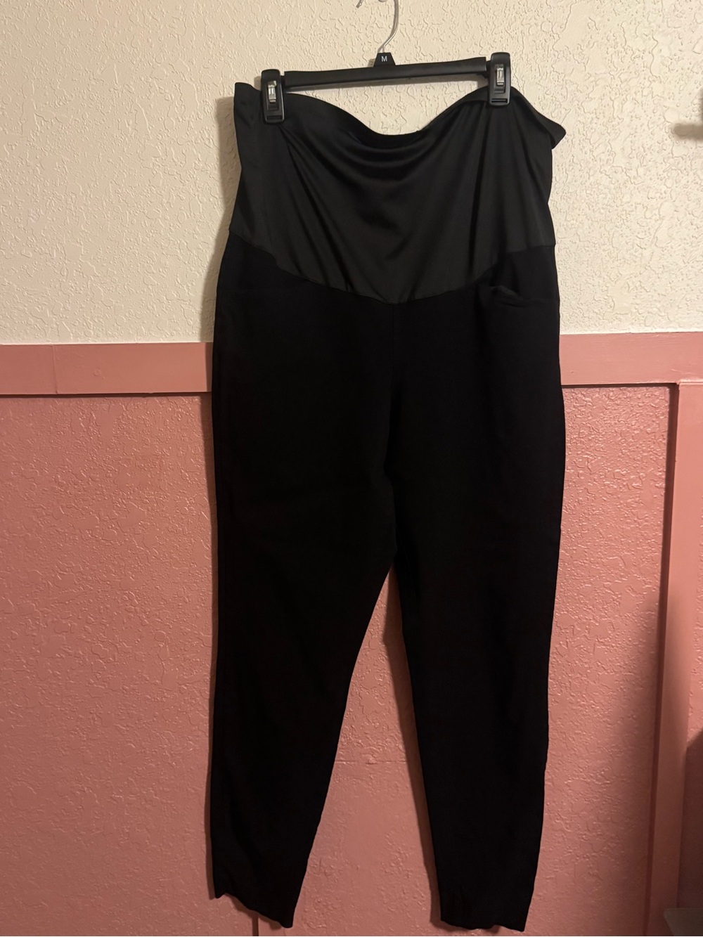 Full panel maternity work pant